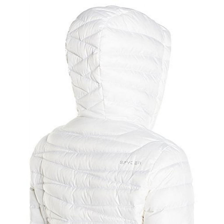Spyder women's timeless long down faux fur overcoat cheap