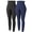 #1 Black/blue, variant on Vaslanda Women's High Waist Yoga Pants with Pockets Tummy Control Booty Leggings
