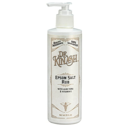 Dr. KinashTM Epsom Salt Rub, 8 oz.