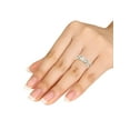 thumbnail image 5 of 1/2 Carat T.W. Diamond Criss-Cross Shank Three-Stone 14kt Yellow Gold Engagement Ring Set, 5 of 5