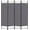 Grey, variant on YRLLENSDAN 4 Panel Room Divider 6FT Steel Frame Screen Folding Privacy Divider Freestanding Partition for Home Office Bedroom, Black