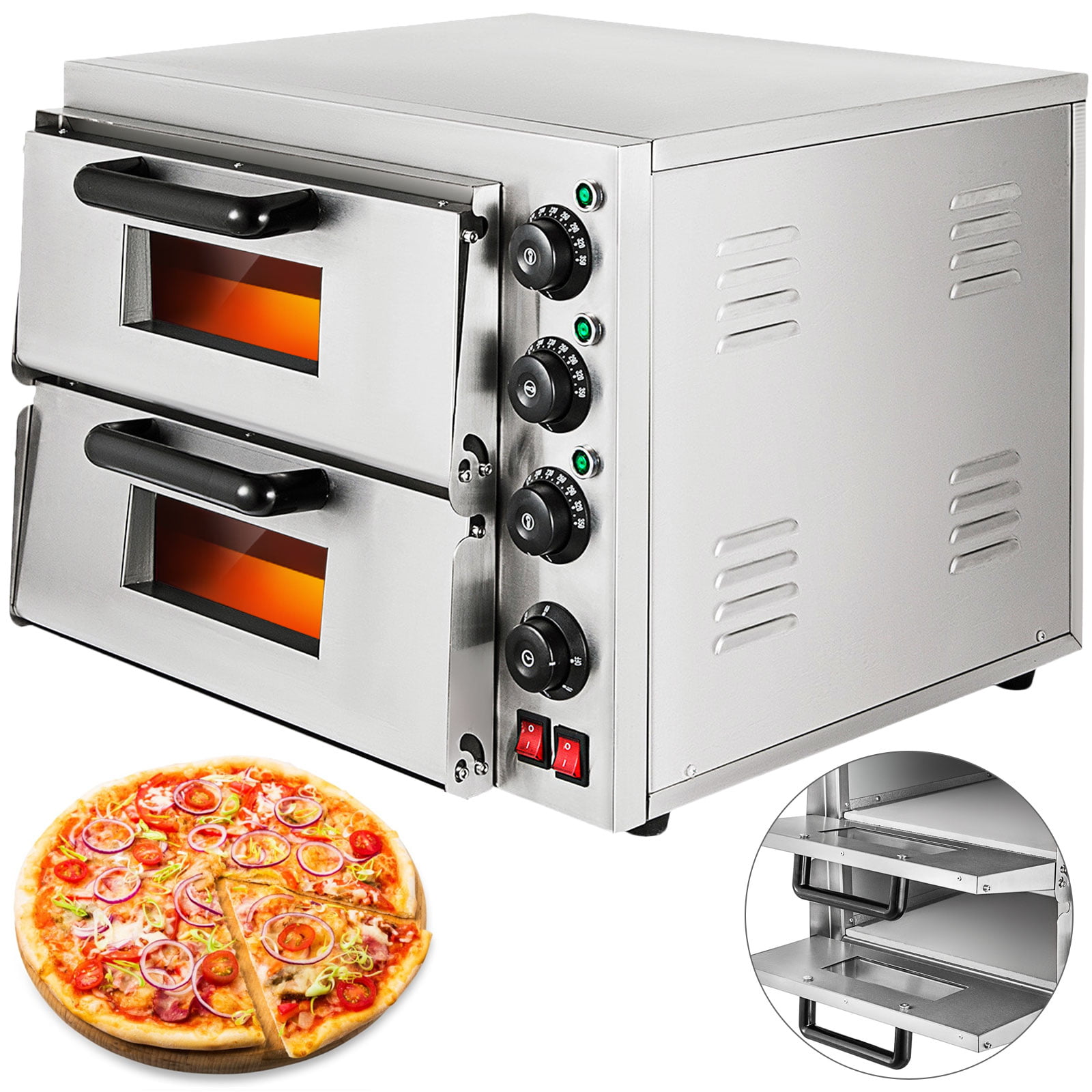 Vevor 14 Commercial Pizza Oven, Countertop Pizza Cooker