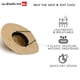 thumbnail image 5 of Sombrero Quiksilver Lifeguard de Ala Ancha de Paja Natural Talle L/XL, 5 of 6