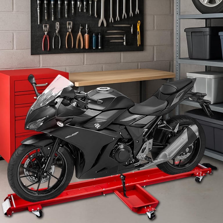 Ktaxon, Motorcycle Dolly, 1250 lbs, Heavy Duty Steel Red - Walmart.com