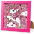 thumbnail image 1 of 5d Diamond Painting Kits For Kids Wooden Frame Diamond Arts And Crafts, 1 of 1