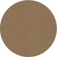 thumbnail image 1 of Ahgly Company Machine Washable Indoor Round Transitional Brown Sugar Brown Area Rugs, 7' Round, 1 of 7