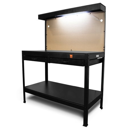 WEN 48-Inch Workbench with Power Outlets and Light, (Best Lighting For Above Workbench)