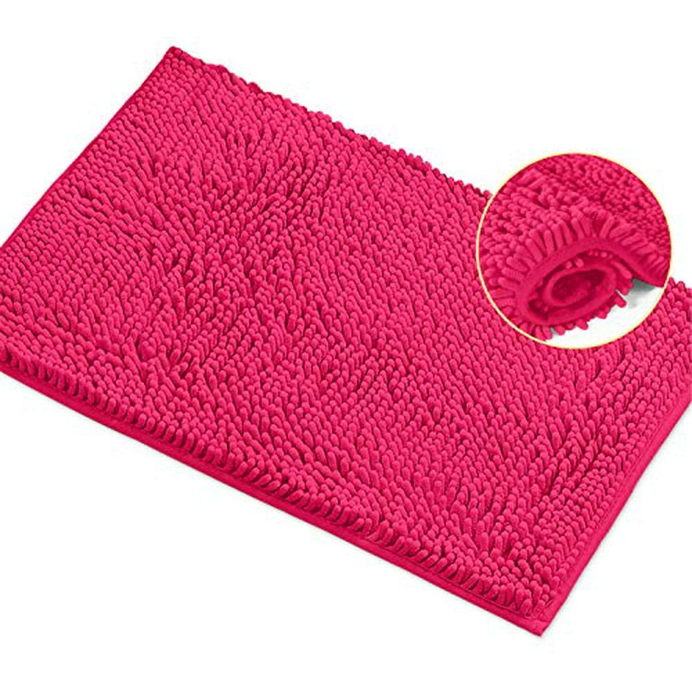 Bath Mat By LuxUruxExtraSoft Plush Bath Shower Bathroom Rug,1