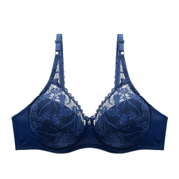 Encaje de mujer con anillo de acero Color sólido Sujetador push up sexy de doble botonadura Fridja nalpqowj32377