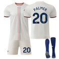 thumbnail image 1 of 25-26 Season Chelsea Away #20 Palmer White Classic Football Jersey Set-26, 1 of 2