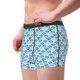 thumbnail image 2 of Balery Blue Fish Scale Texture Calzoncillos bóxer para hombre, ropa interior de algodón suave y transpirable con cinturilla de nailon-Large, 2 of 5