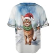 thumbnail image 2 of Hello Winter Abyssinian Frosty Morning Walk Welcome Snowy Christmas All Over Print 3D Baseball Shirt Cat Lover Kitten Owner Gifts Softball Sport - 02018, 2 of 6
