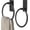 Black, variant on Brushed Nickel Towel Ring, Self Adhesive Hand Towel Holder for Bathroom and RV, No Drill Mount, Rust Resistant, 2 Pack