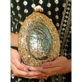 thumbnail image 3 of Different Craft India Original Mother Of Pearl Sea Shell Inlay Clutch bag for Women, 3 of 5