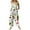 Light Green, variant on Women's Christmas Printed Jumpsuit - Loose Casual Versatile Romper, Army Green Size L