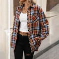 thumbnail image 7 of Miqool Flannel Shirts for Women Long Sleeve Button Down Plaid Fall Shirt Casual Business Work Tops, 7 of 7