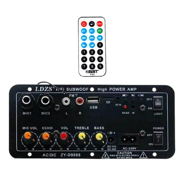 Placa De Amplificador De Potencia CUTICAT Para Karaoke De Micrófono Cine En Casa