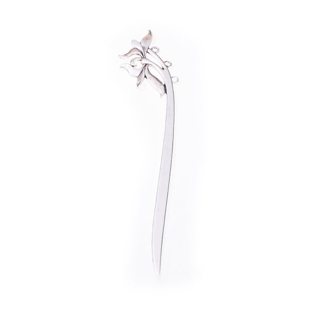 Minnieouse Horquilla de aleación Retro hecha a mano para decoración de boda, accesorios de joyería para mujer, Clip para libro, marcador de página Accesorio para el cabello Plata antigua Minnieouse AP009888-02B