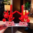 thumbnail image 2 of Xihbxyly Horquilla de Alce Navideña, Pinza Tridimensional Festiva, Tamaño Flexible, Perfecta para Fiestas y Disfraces, Gran Idea de Regalo para Amigos y Familiares, Recién Llegada., 2 of 4