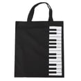thumbnail image 2 of 1x de Moda Music Score Bag Tote Muscial Handbag Shopping Bag Gift , se describe Sunnimix Bolso de las llaves del piano, 2 of 8