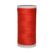 Caja 12 Pzas Hilo Rojo Catarina Coats Poliéster Liso 3 Cabos Fibra Corta Coats T6980-0504