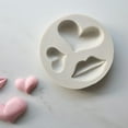 thumbnail image 2 of HEARTS & LIP BAKING MOLD FOR CUPCAKES, CAKEPOPS, CHOCOLATE STRAWBERRIES, PRETZELS & RICE KRISPIES, 2 of 3