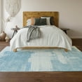thumbnail image 6 of Addison Rugs Mayfield Washable Traditional Modern Sky Rectangle Rug, 9' x 12', 6 of 6
