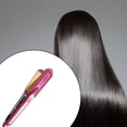 thumbnail image 3 of Rizador para el cabello, rizador, se calienta , 5 temperaturas ajustables, Plug-US -thin Anti-escaldado a prueba de agua , rojo Macarena plancha de pelo, 3 of 6