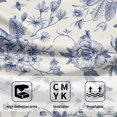 thumbnail image 3 of Toalla de mano Giwawa Chinoiserie Flowers Blue Leaves, juego de 2, 3 of 8