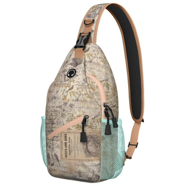 Excavator Sling Bag for Men Comfortable & Anti-Theft Shoulder Backpack Great for Biking, Hiking & Urban Use