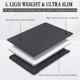 thumbnail image 4 of Compatible con MacBook Air de 15 pulgadas M3 A3114 M2 A2941 (lanzamiento 2023-2024), carcasa rígida negra., 4 of 4