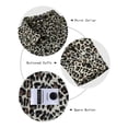 thumbnail image 5 of INSPIRE CHIC Big & Tall Men's Leopard Print Button Down Long Sleeve Shirt, 5 of 5