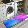 thumbnail image 3 of Colorful Tie Dye Pattern Kitchen Rug Mat,Kitchen Runner Rugs Non Skid Washable,Decorative Kitchen Floor Mats for Kitchen,Sink,Laundry,17"x47.2", 3 of 7