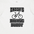 thumbnail image 4 of Inktastic Daddys Biking Buddy Boys or Girls Baby T-Shirt, 4 of 5