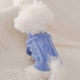 thumbnail image 3 of Methold Chaleco para mascotas Animal Elástico Transpirable Suéter de 2 piernas Caminar Viajar Jersey de punto cálido Ropa de color sólido Ropa de Ropa para mascotas Type1 XS Methold PT004165-01, 3 of 6