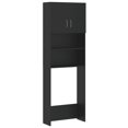 thumbnail image 5 of vidaXL Washing Machine Cabinet Set Black Engineered Wood, 5 of 5