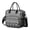 Black-25, variant on Plaid Stripes Boho Cooler Bag - Waterproof Insulated Lunch Tote for Parents