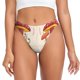 thumbnail image 1 of Balery Frog Sitting On Mushroom Tangas de Algodón para Mujer con Estampado – Ropa Interior Sexy, Transpirable, G-string-X-Small, 1 of 6