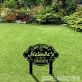 thumbnail image 4 of Craftnamesign Custom Garden Metal Sign with Stakes, Garden Decor, Metal Yard Decor, Gardening Sign, 4 of 4