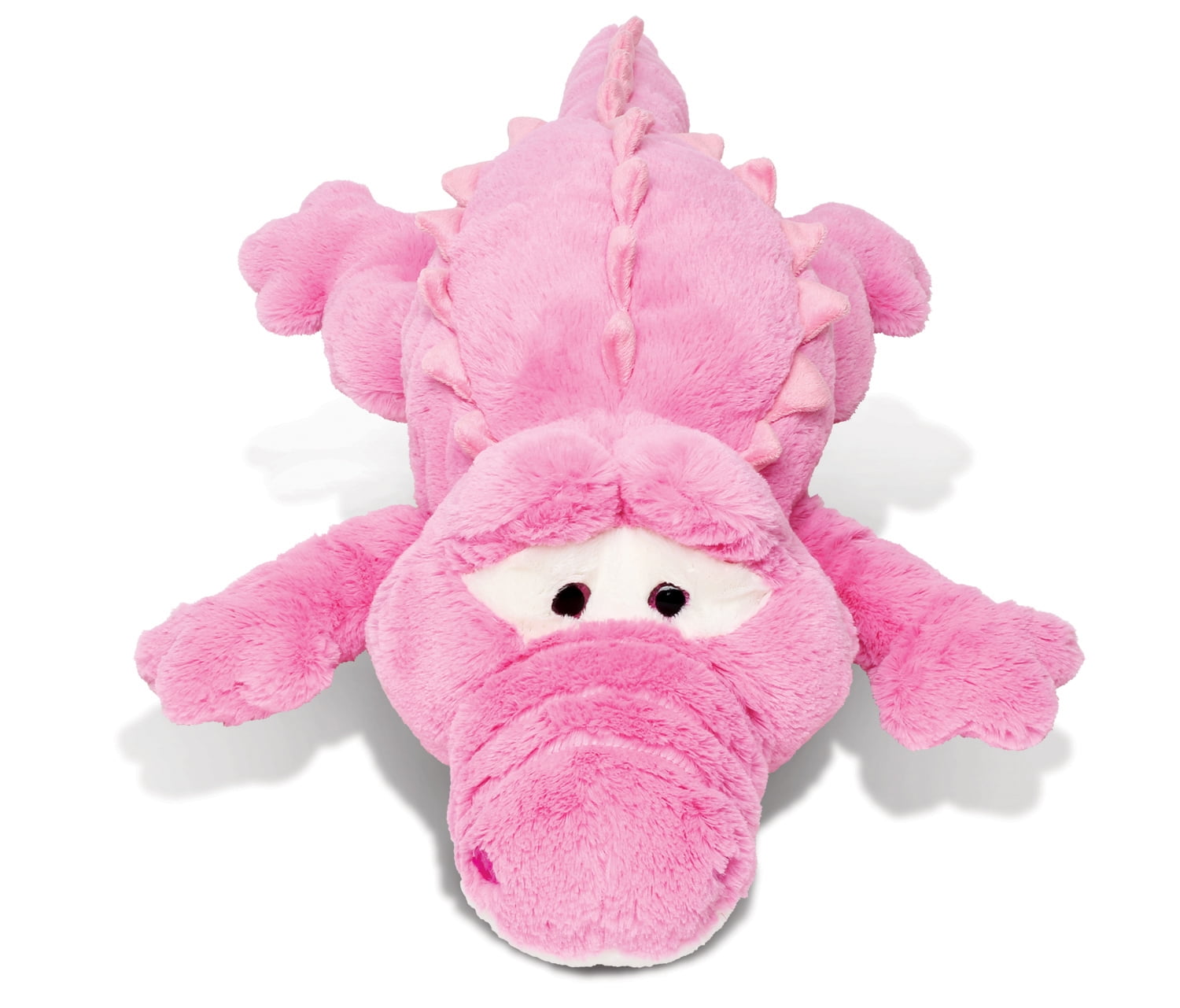 Stylish Plush Pillow- Xl Pink Alligator - Walmart.com - Walmart.com