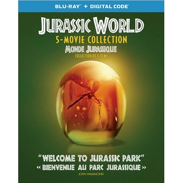 Jurassic World 5-Movie Collection - Iconic Moments Line Look - Blu-ray   Digital