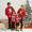 2#Red, variant on Disney Disney Mickey and Friends Family Matching Christmas Character Print Sweatshirt