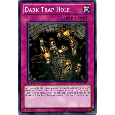 YuGiOh Starstrike Blast Dark Trap Hole STBL-EN080 (The Best Trap Cards In Yugioh)