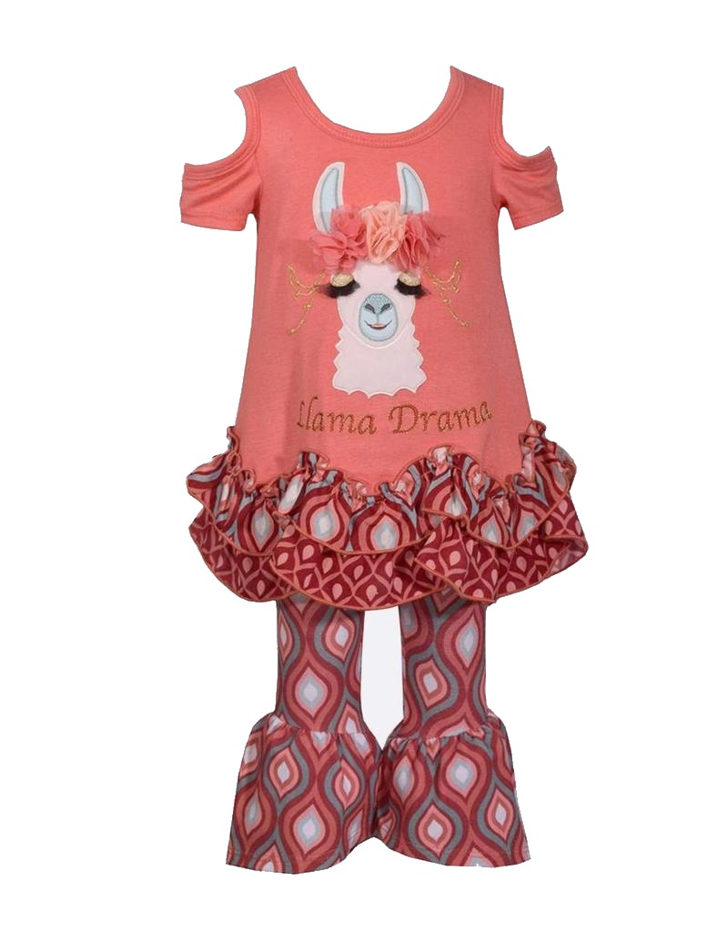 baby girl llama outfit