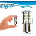 thumbnail image 4 of HQRP 10-Pack BA15s Bayonet Base 30 LEDs SMD 3528 LED Bulb Warm White for #1141 Minnie Winnie RV Interior / Ceiling Lights Replacement, 4 of 7