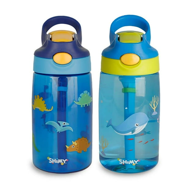 Termos para Agua de Niños de Tritán Shimy Ultra Resistente 2 Piezas 500 ml
