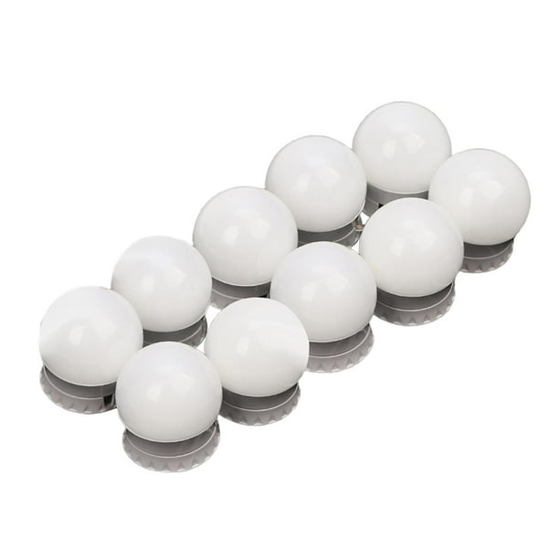 10 luces LED para espejo de tocador, superbrillante, para baño, , Zulema luces de espejo de vanidad