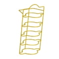 thumbnail image 2 of Estantes de encimera extensibles, escurreplatos multifuncionales para una mejor organización. Oro de 5 capas, 2 of 9