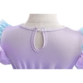 thumbnail image 5 of Girls Mermaid Costume Princess Dress Puff Sleeve Halloween Evening Gown, 3-9 year, 5 of 6