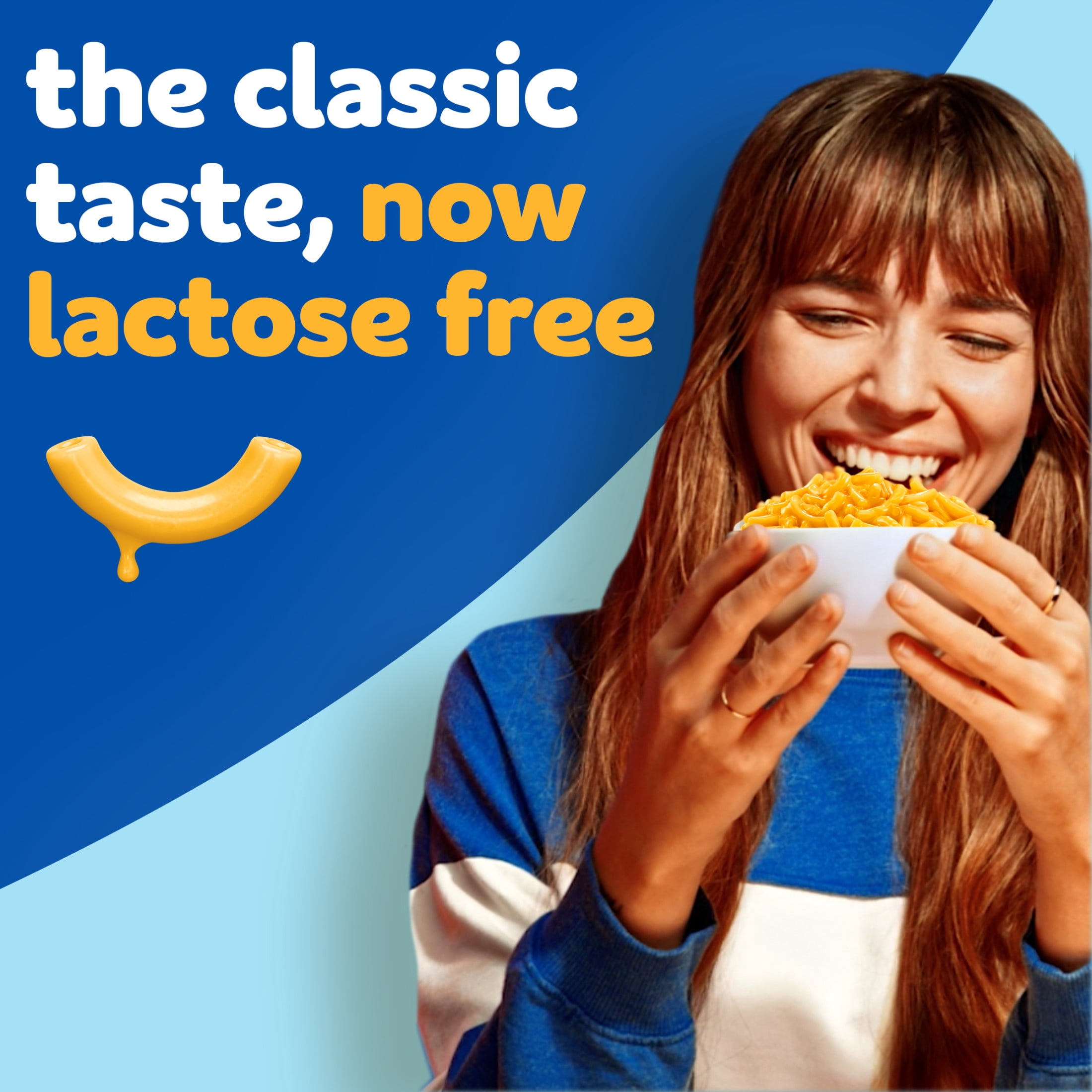 (6 pack) Kraft NotCo Lactose Free Mac and Cheese, 1 Box, Plant Based, Original Flavor, No Artificial Dyes, Good Source of Iron (15%), 10g of Protein (8% Daily Value), 6 oz